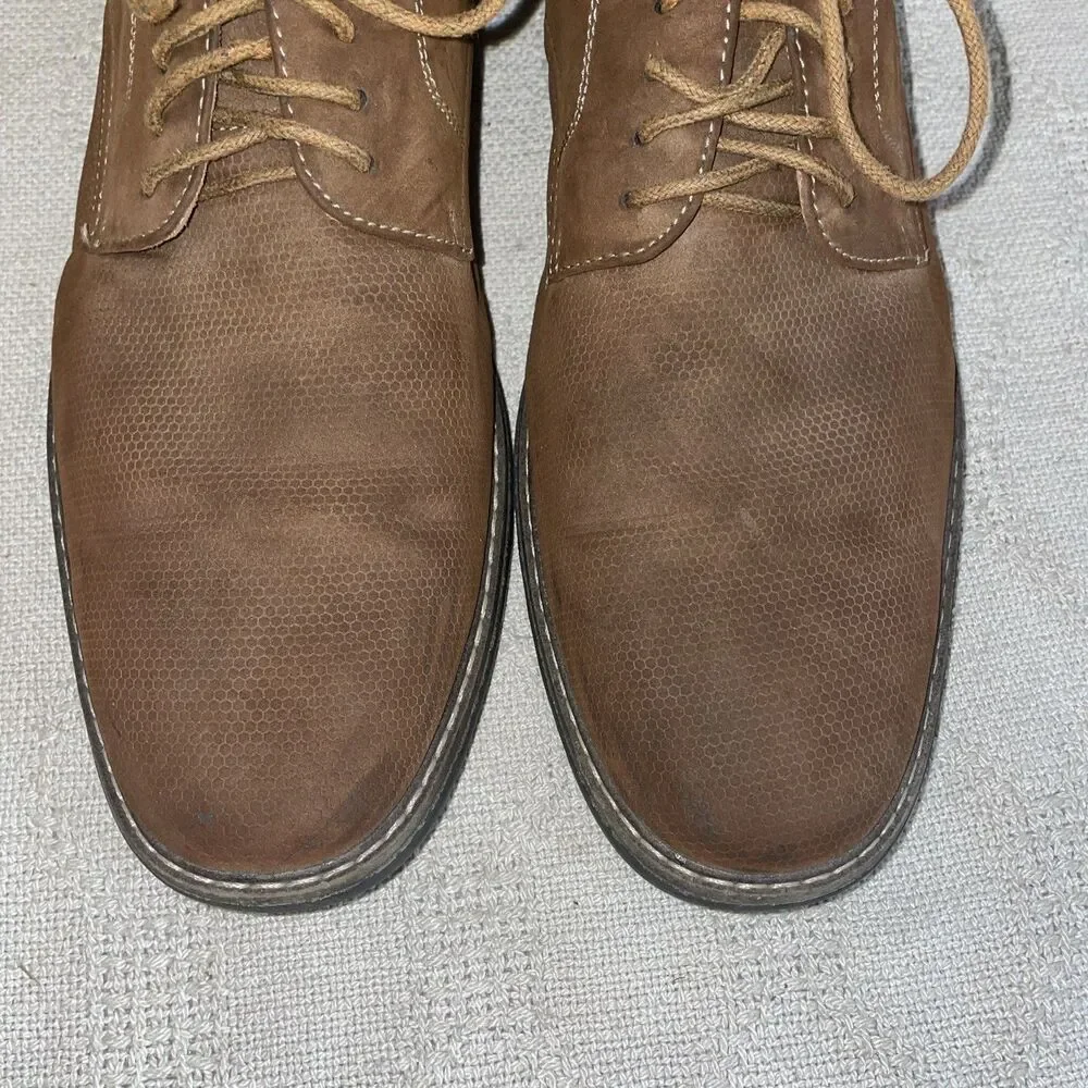 Freeman Men’s Casual Shoes Size 11 M Brown Leather Going Out Party